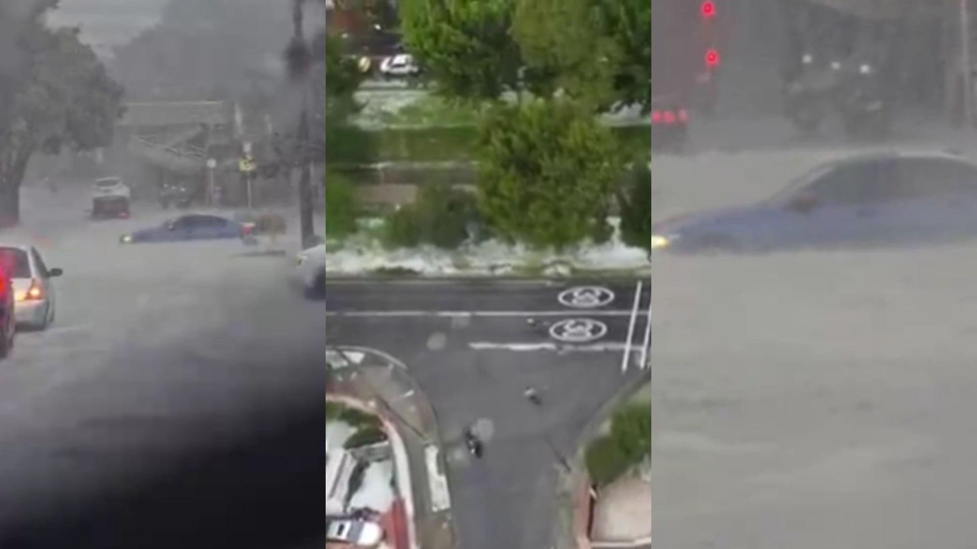 Inundaciones en Bogotá / FOTO: Captura de video