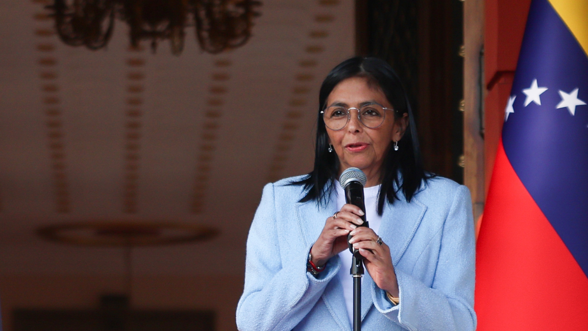 Delcy Rodríguez (AFP)