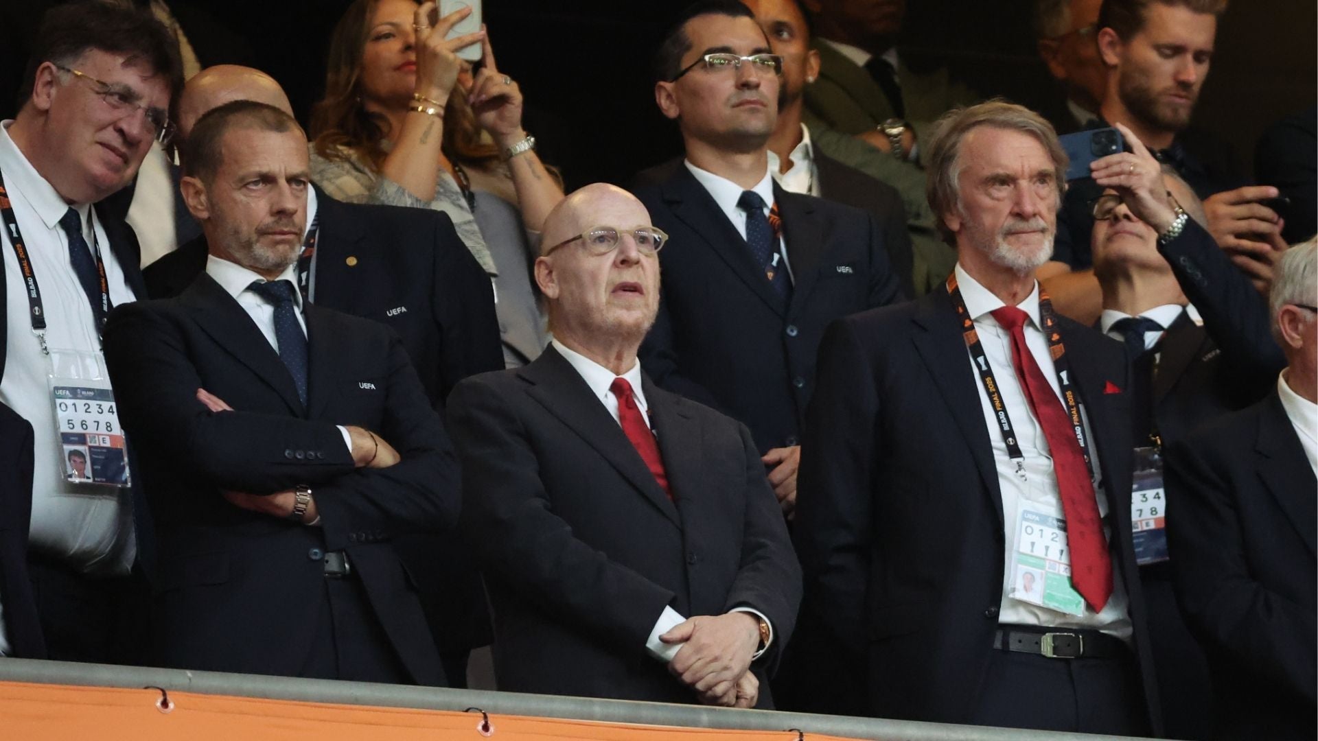 Dirigentes del Manchester United - Foto EFE