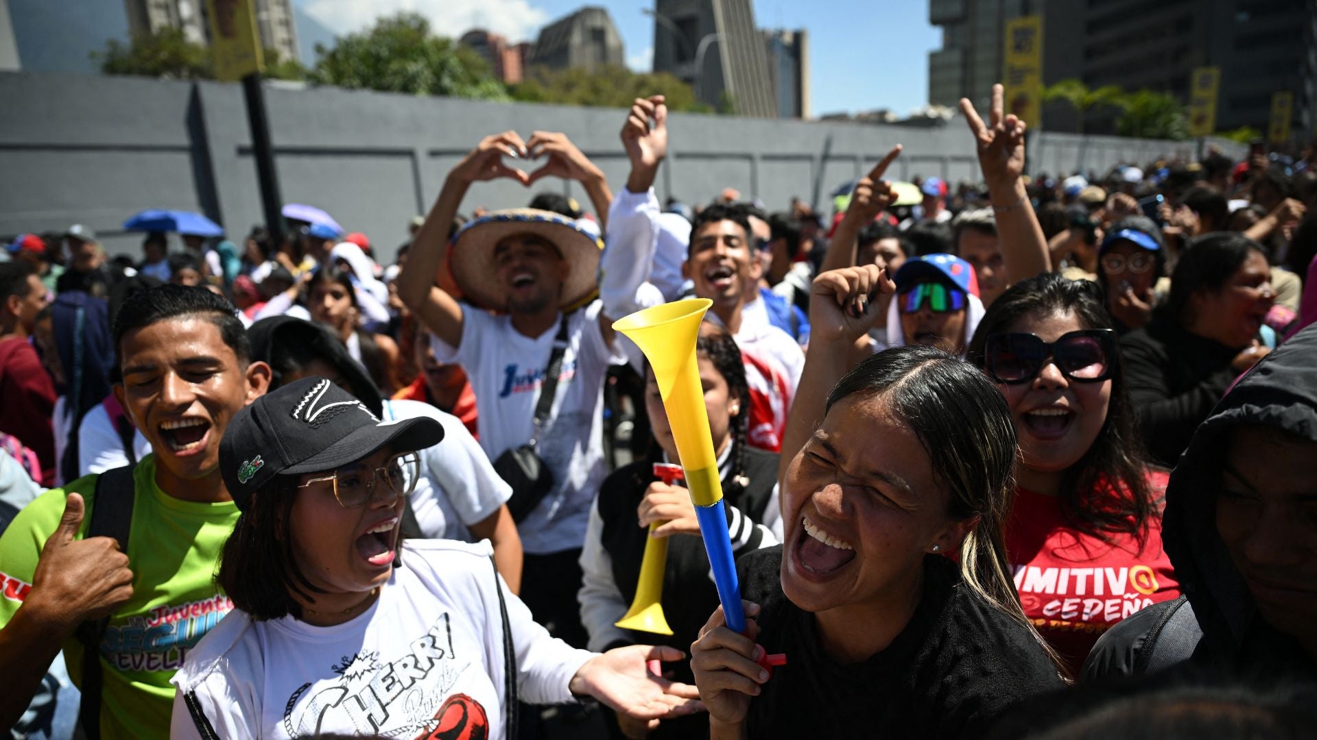 Manifestaciones en Venezuela - AFP