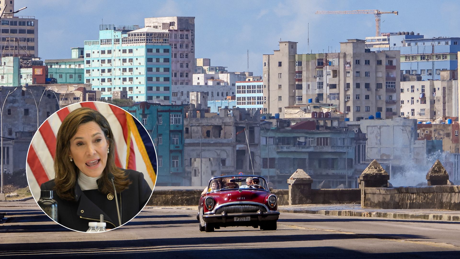 María Elvira Salazar y Cuba | Fotos AFP