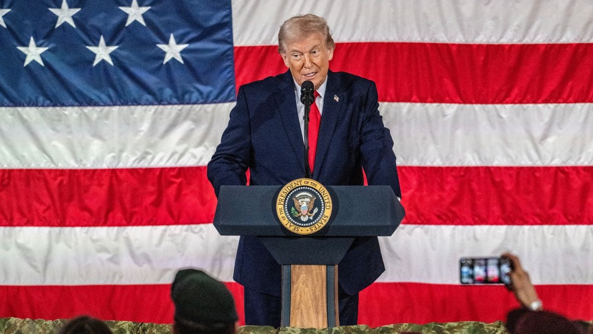 Donald Trump, presidente de EE. UU. (AFP)