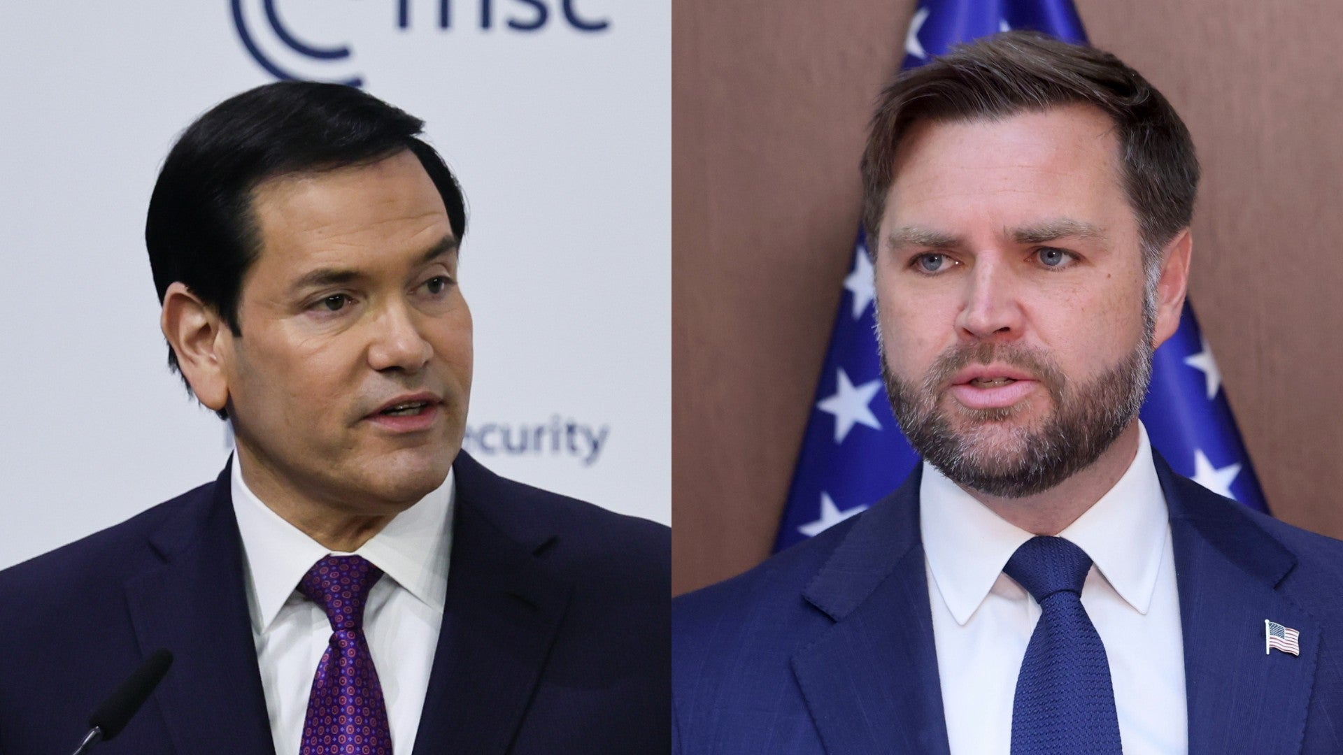 Marco Rubio y JD Vance | Foto: EFE