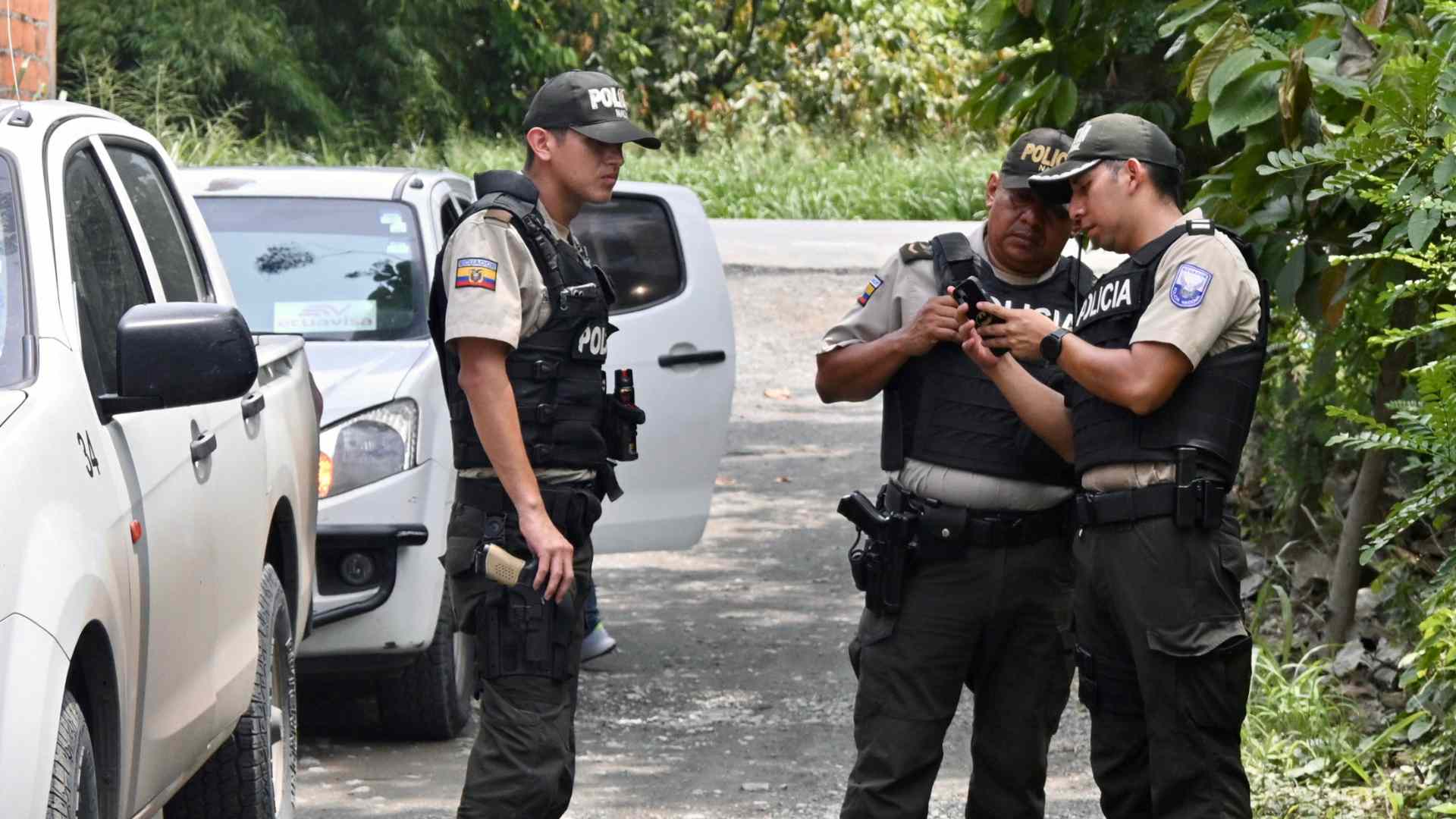 Policía de Ecuador - AFP