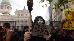 Piden paro general en Argentina en medio de la discusión de la reforma laboral - Foto: EFE
