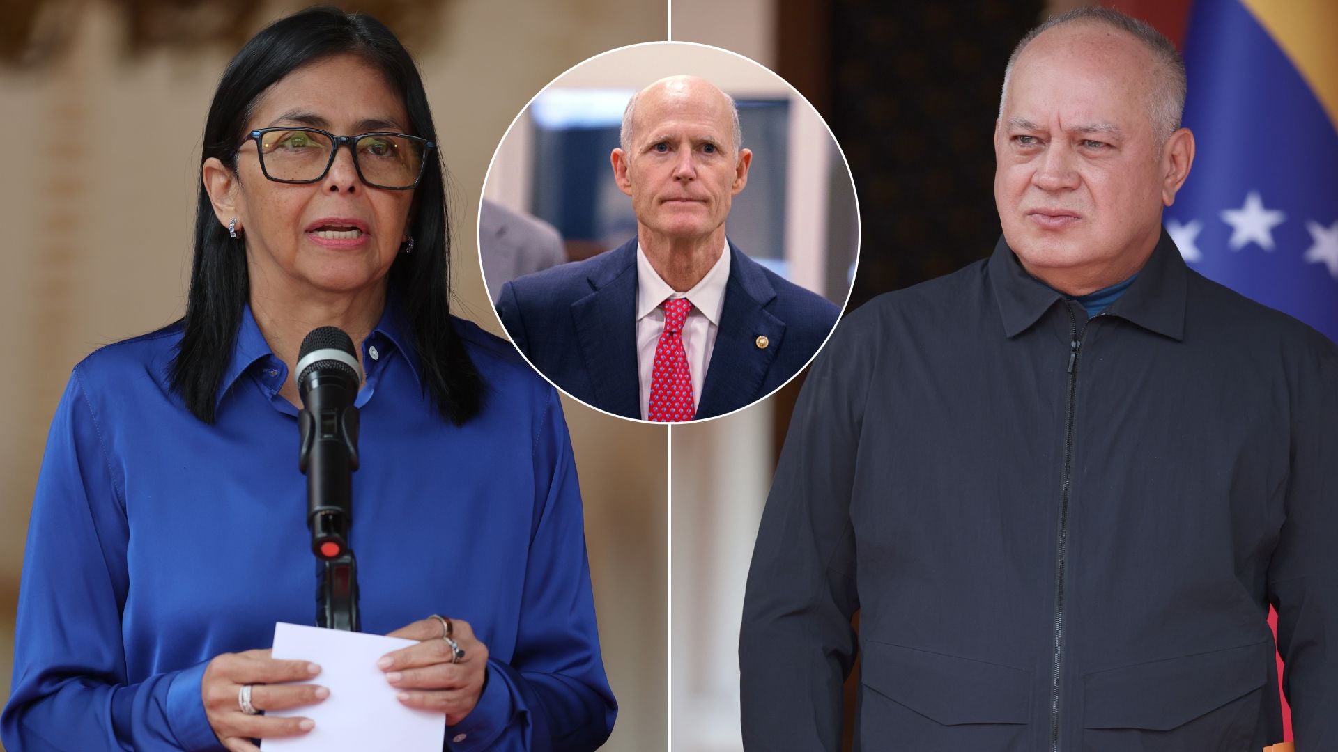 Régimen de Venezuela y Estados Unidos | Fotos EFE