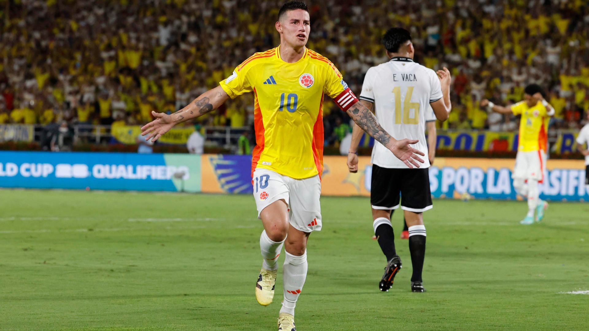 James Rodríguez, volante de la selección Colombia - Foto: EFE