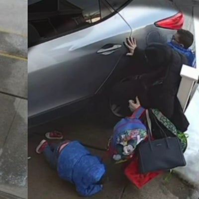 De la que se salvaron: una madre y sus dos hijos pequeños estuvieron a ...