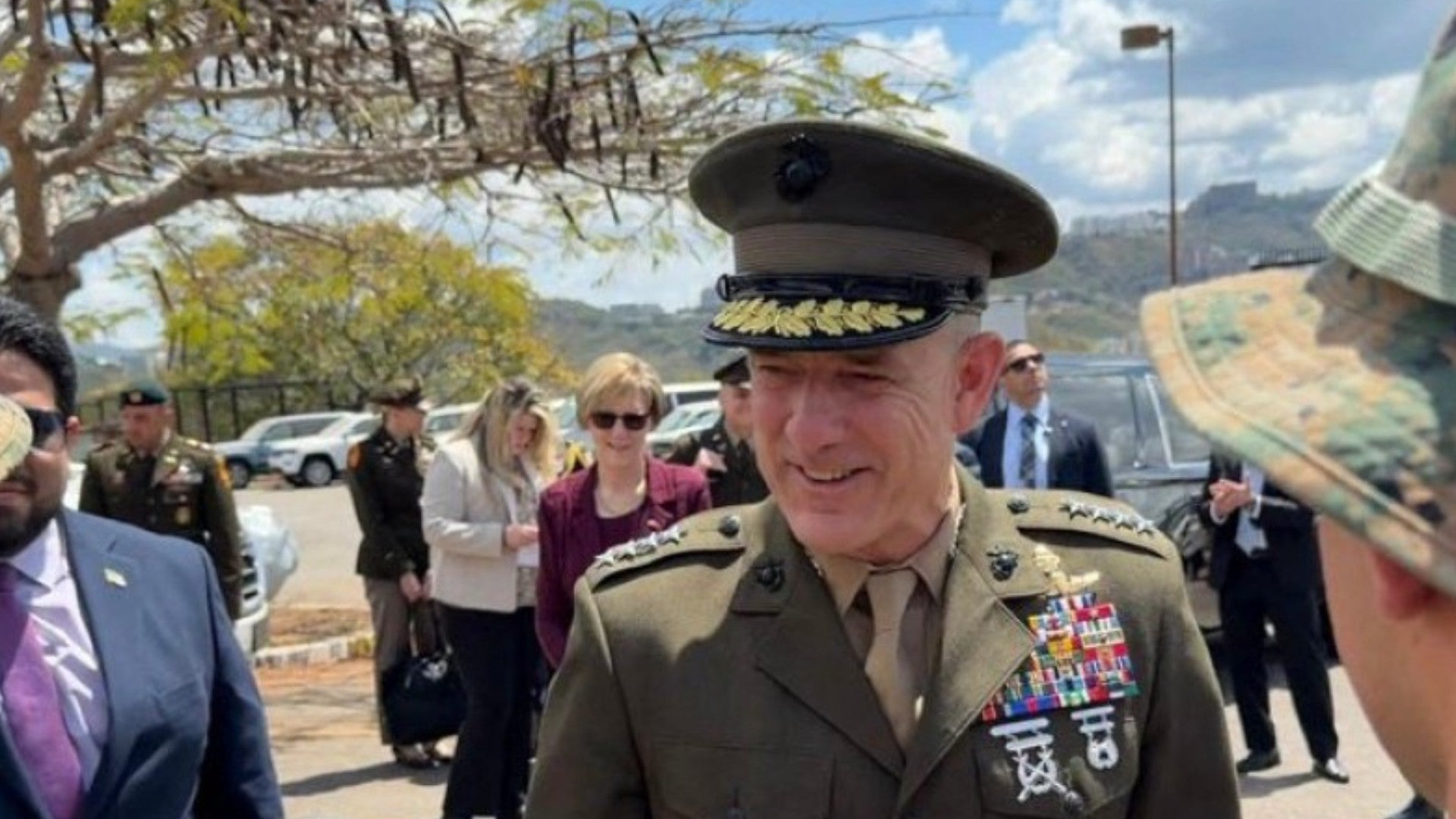Jefe del Comando Sur de Estados Unidos, el general de infantería de Marina Francis L. Donovan. (AFP)