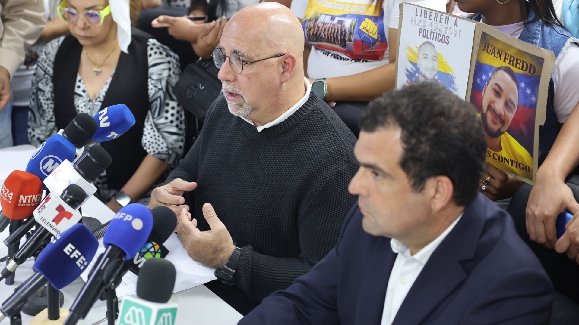 Rueda de prensa Foro Penal - Foto EFE