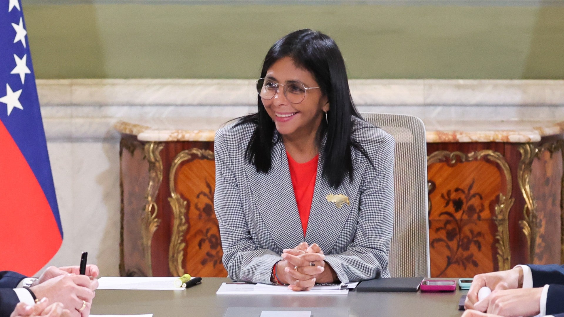 Delcy Rodríguez, jefe encargada del régimen venezolano - Foto: EFE