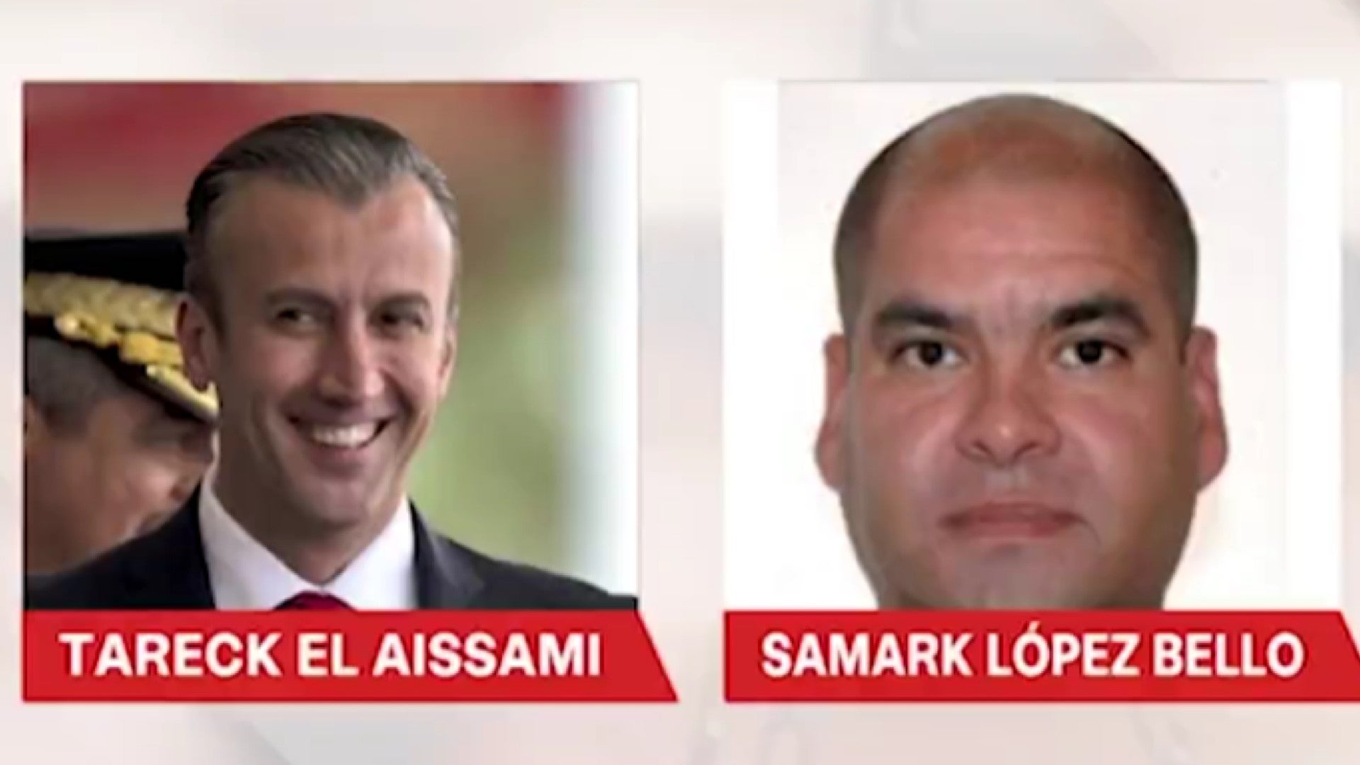 Tareck El Aissami y Samark José López Bello fueron capturados por ICE / FOTO: Captura de pantalla