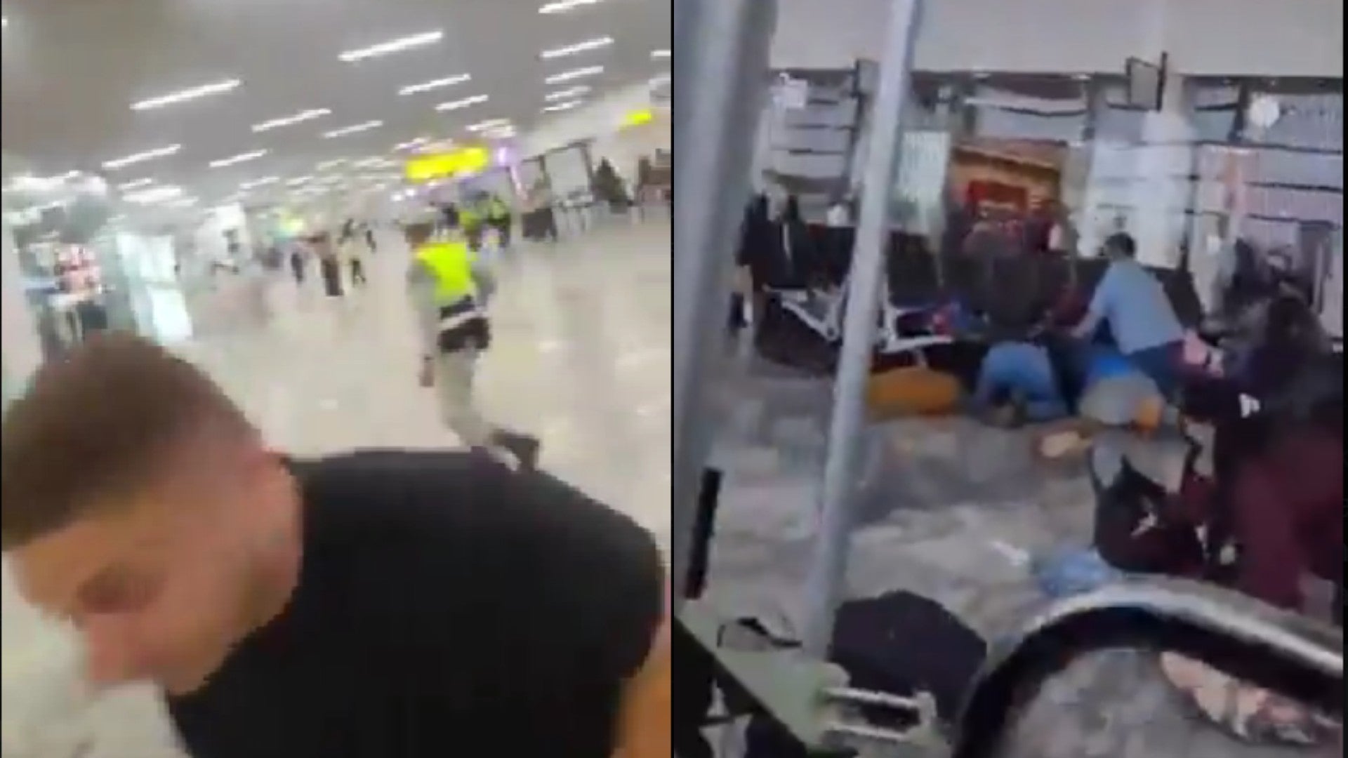 Caos en el aeropuerto de Guadalajara / FOTO: Captura de pantalla