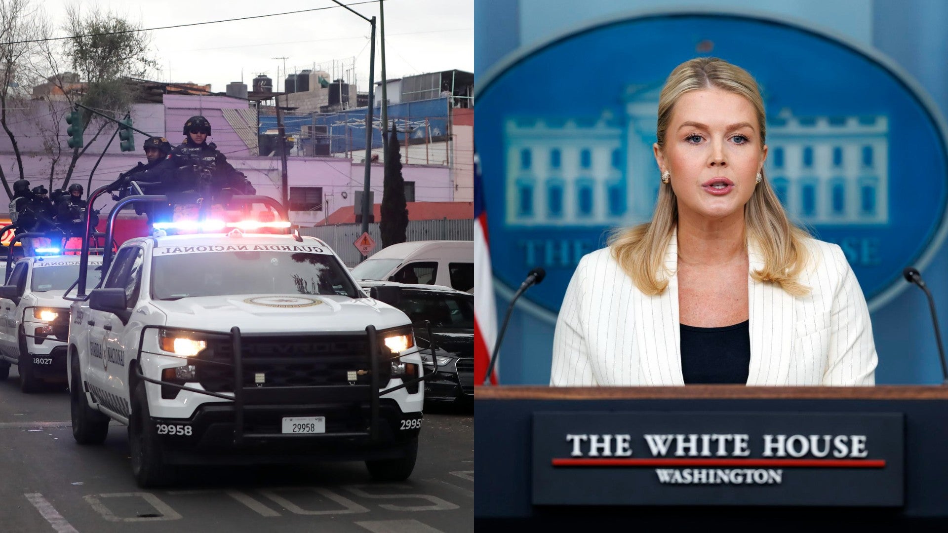 Karoline Leavitt, portavoz de la Casa Blanca. (EFE)