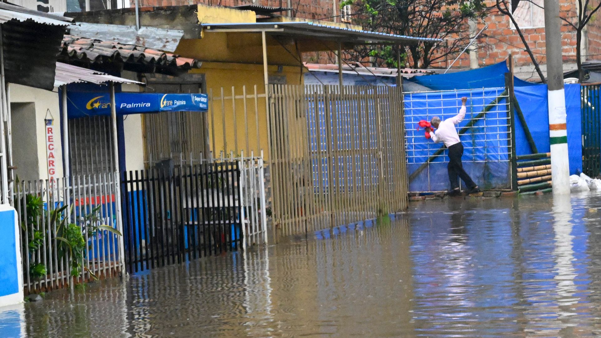 Lluvias en Colombia - AFP