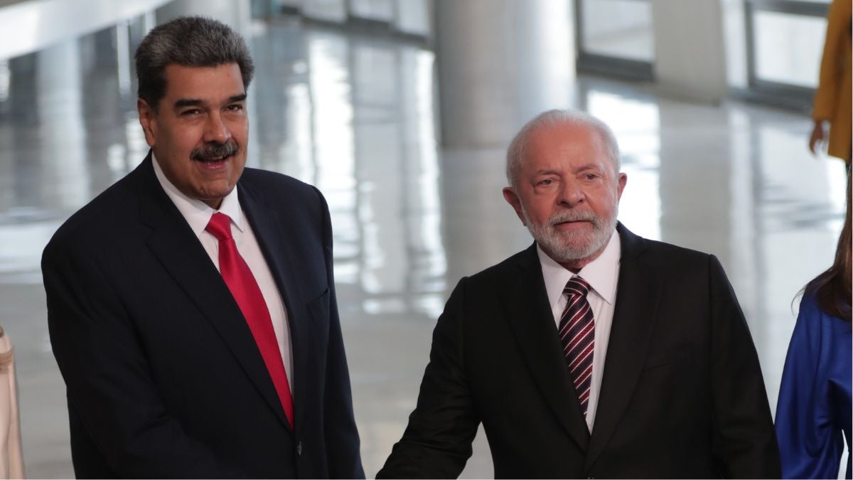 Nicolás Maduro y Lula da Silva (EFE)