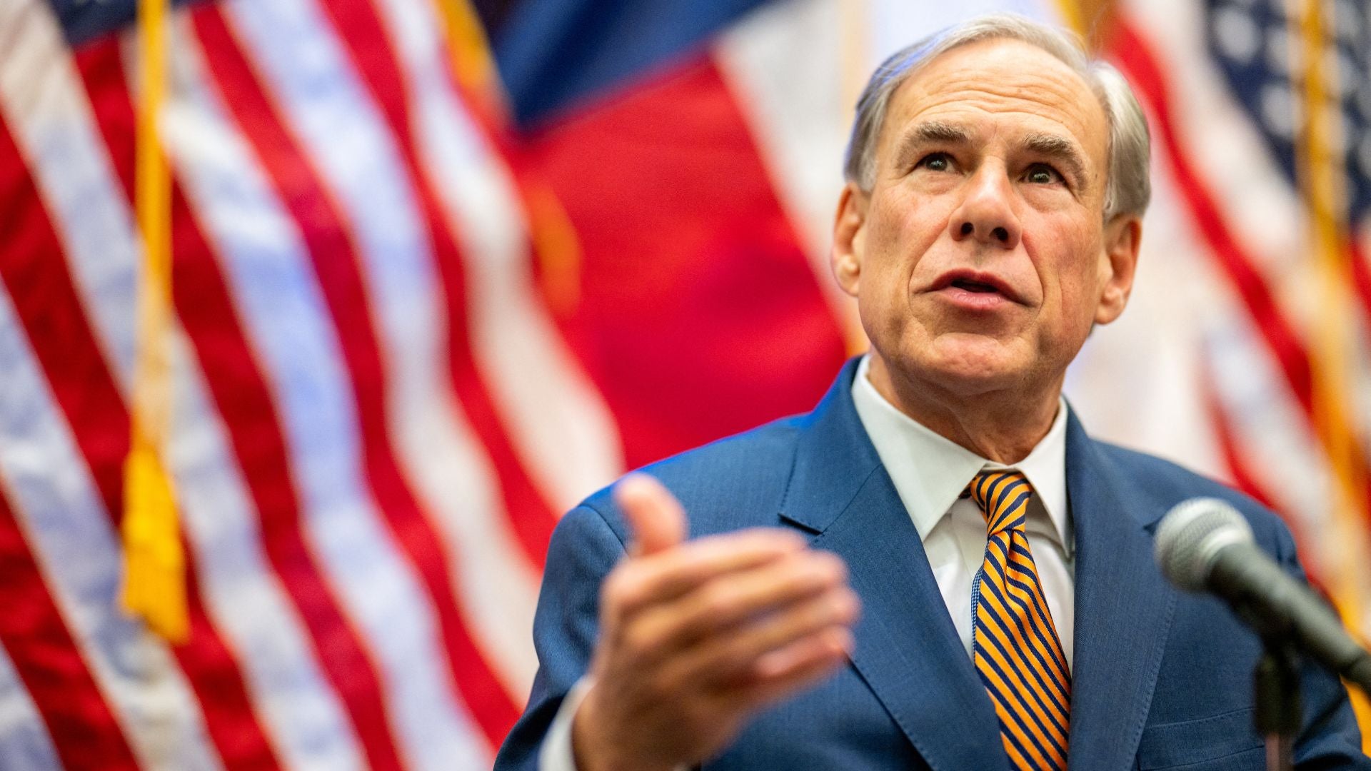 Greg Abbott, gobernador de Texas - Foto: AFP