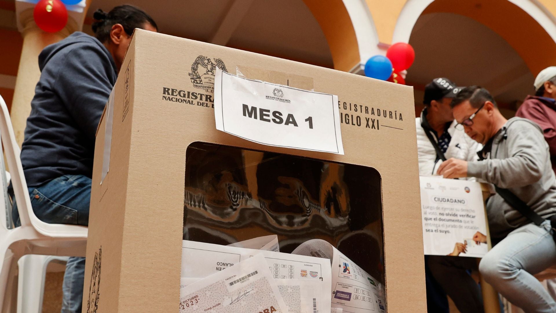 Elecciones regionales Colombia 2023 - Foto EFE