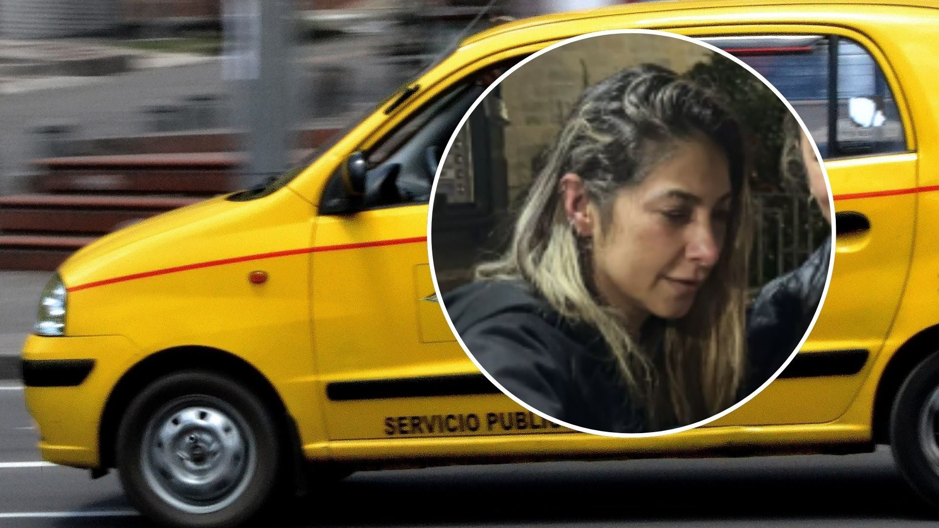 Taxi en Colombia / Diana Ospina, mujer víctima de hurto en Bogotá - Fotos: EFE / X