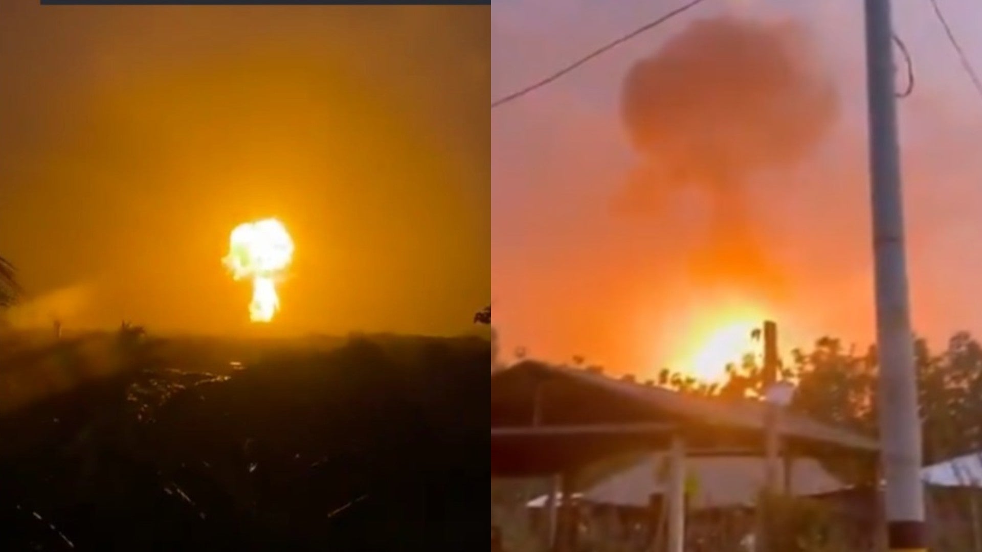 Erupción de volcán en Colombia - Foto: Captura de video