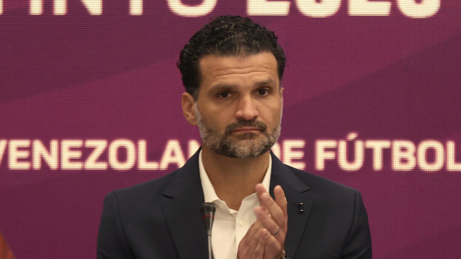 Oswaldo Vizcarrondo, entrenador de La Vinotinto - Foto: EFE