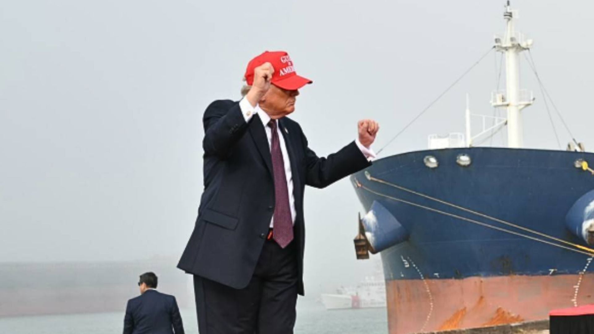 Donald Trump en Texas - Foto AFP