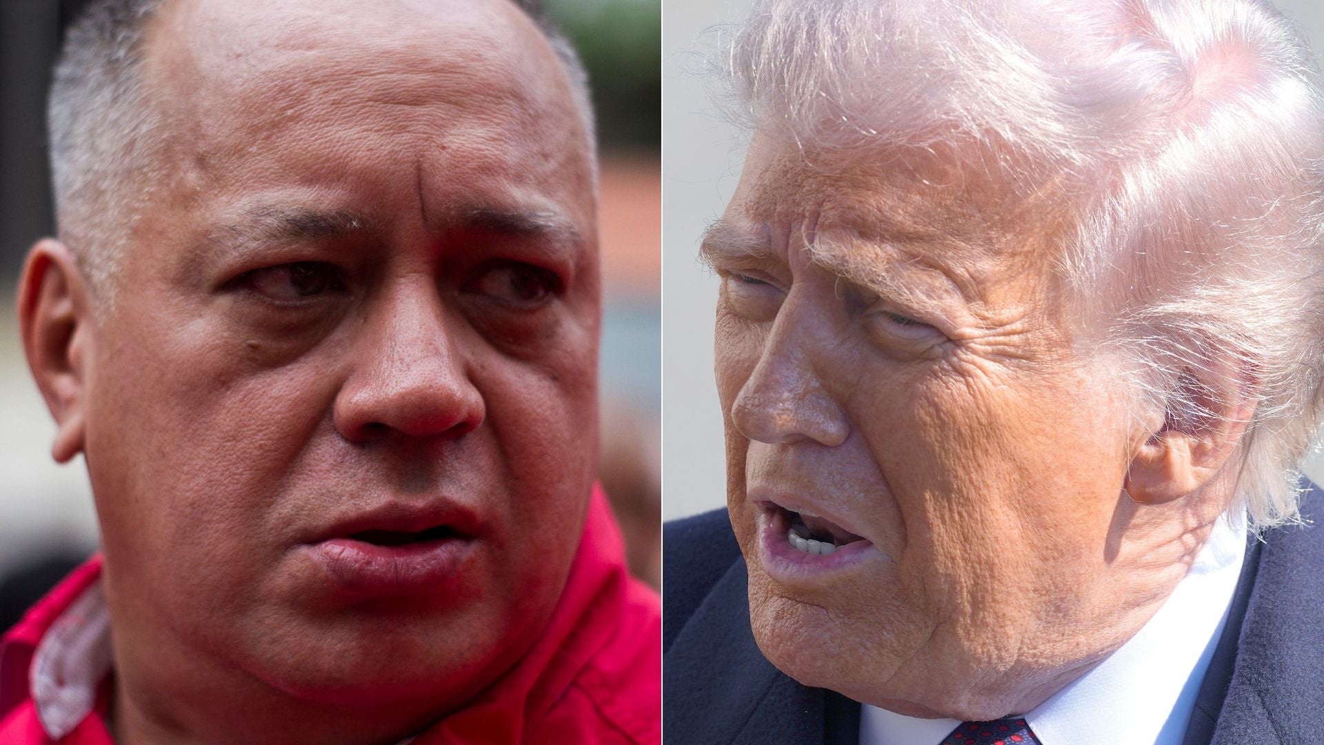 Diosdado Cabello Donald Trump - Fotos EFE