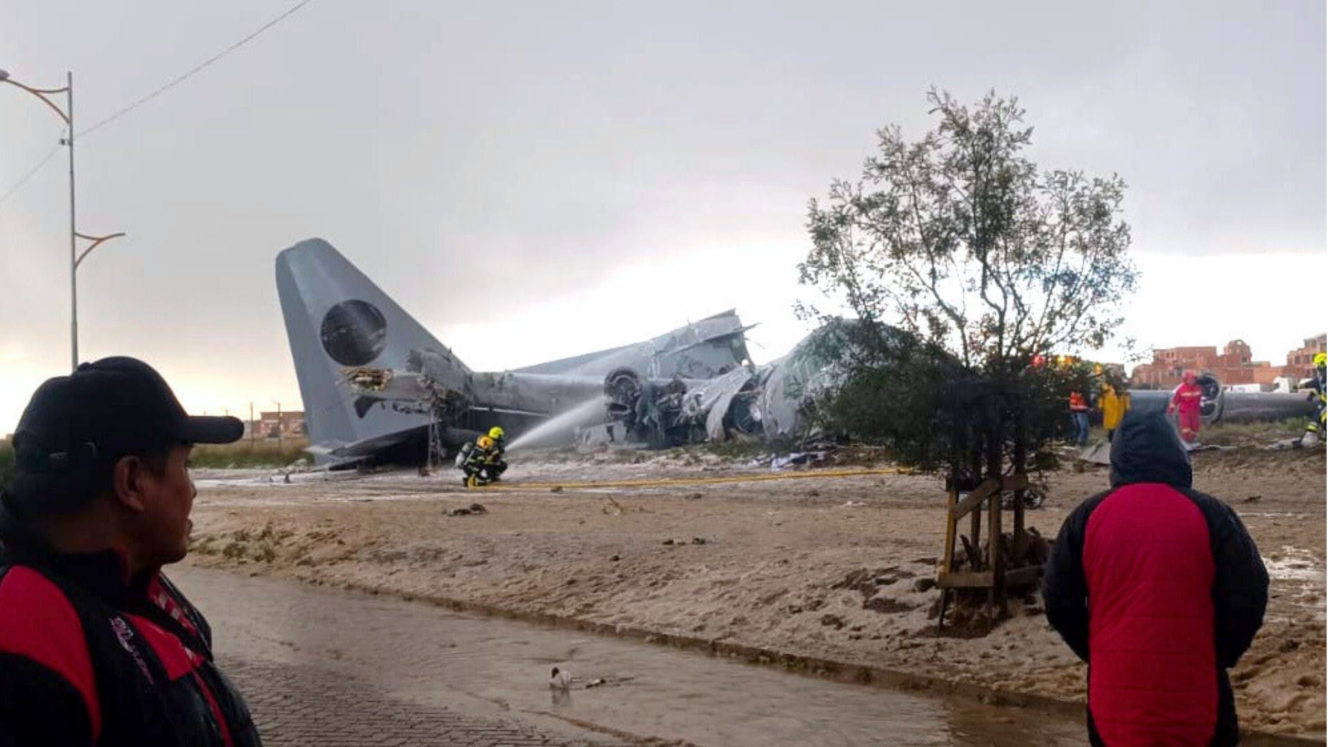 Accidente aéreo en Bolivia - Foto EFE