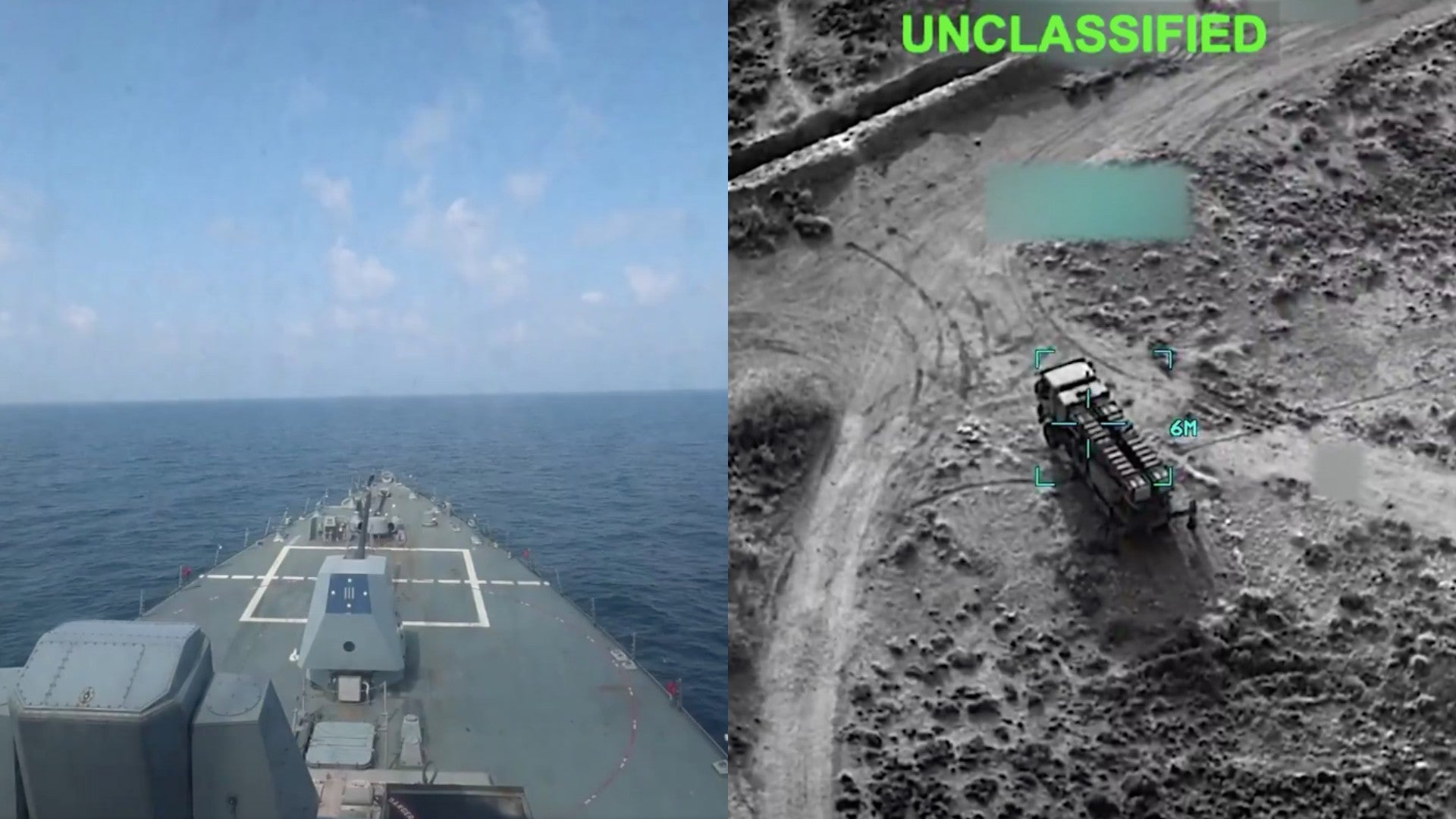 Imágenes de la Operación Furia Épica contra Irán. (X de CENTCOM)