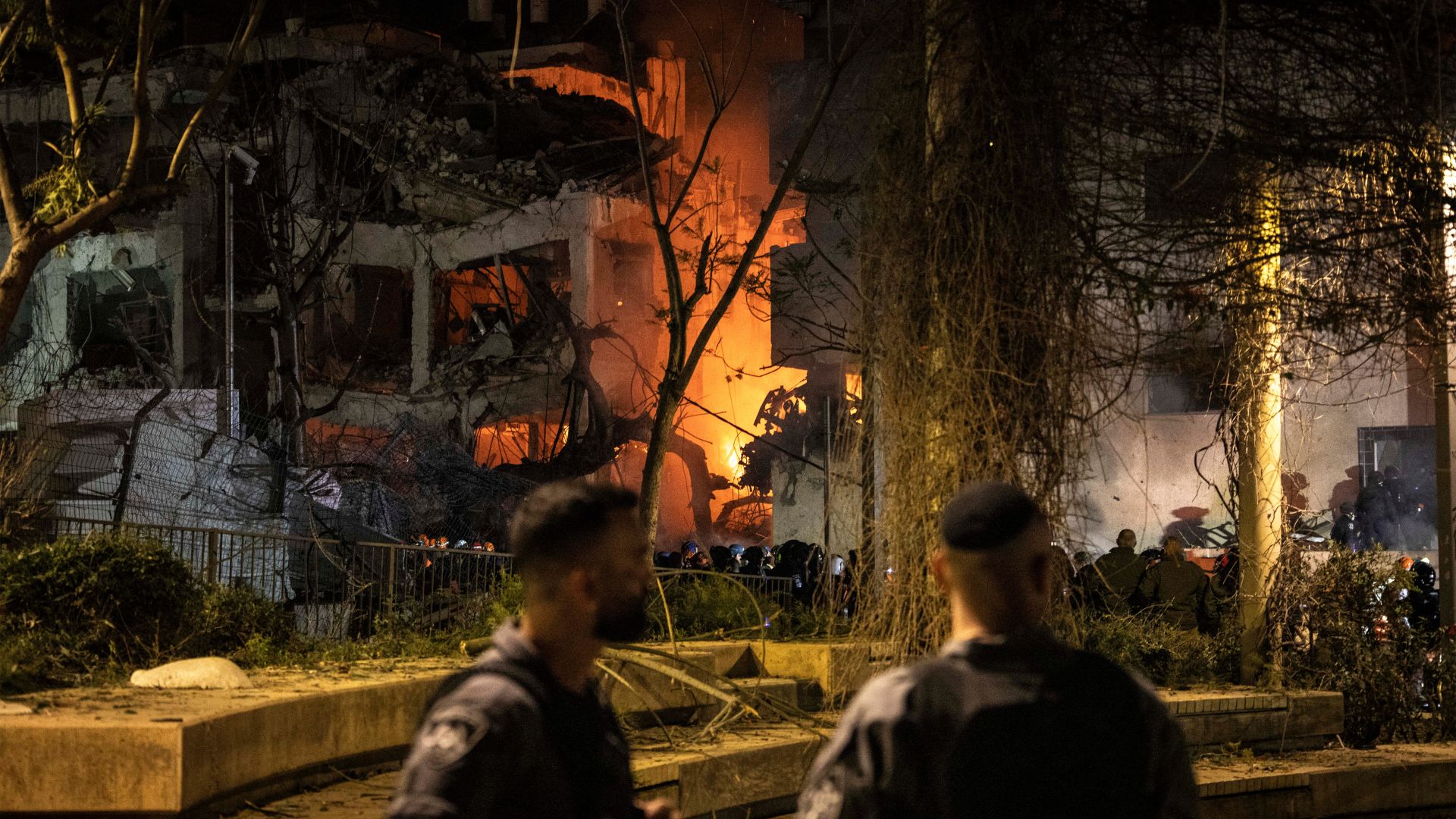 Ataque del régimen de Irán a Tel Aviv - Foto: AFP