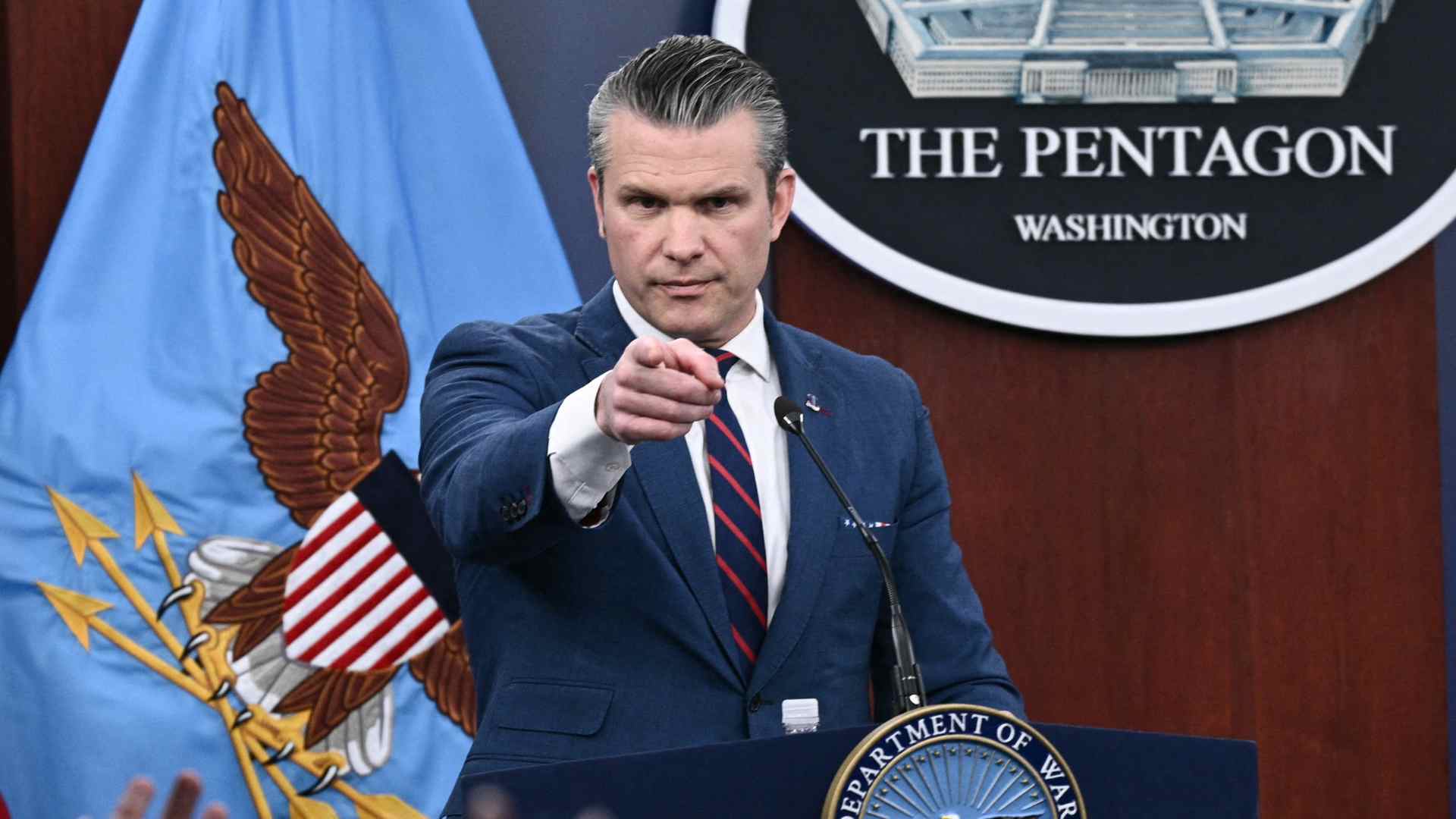 Pete Hegseth, secretario de Guerra de Estados Unidos - AFP