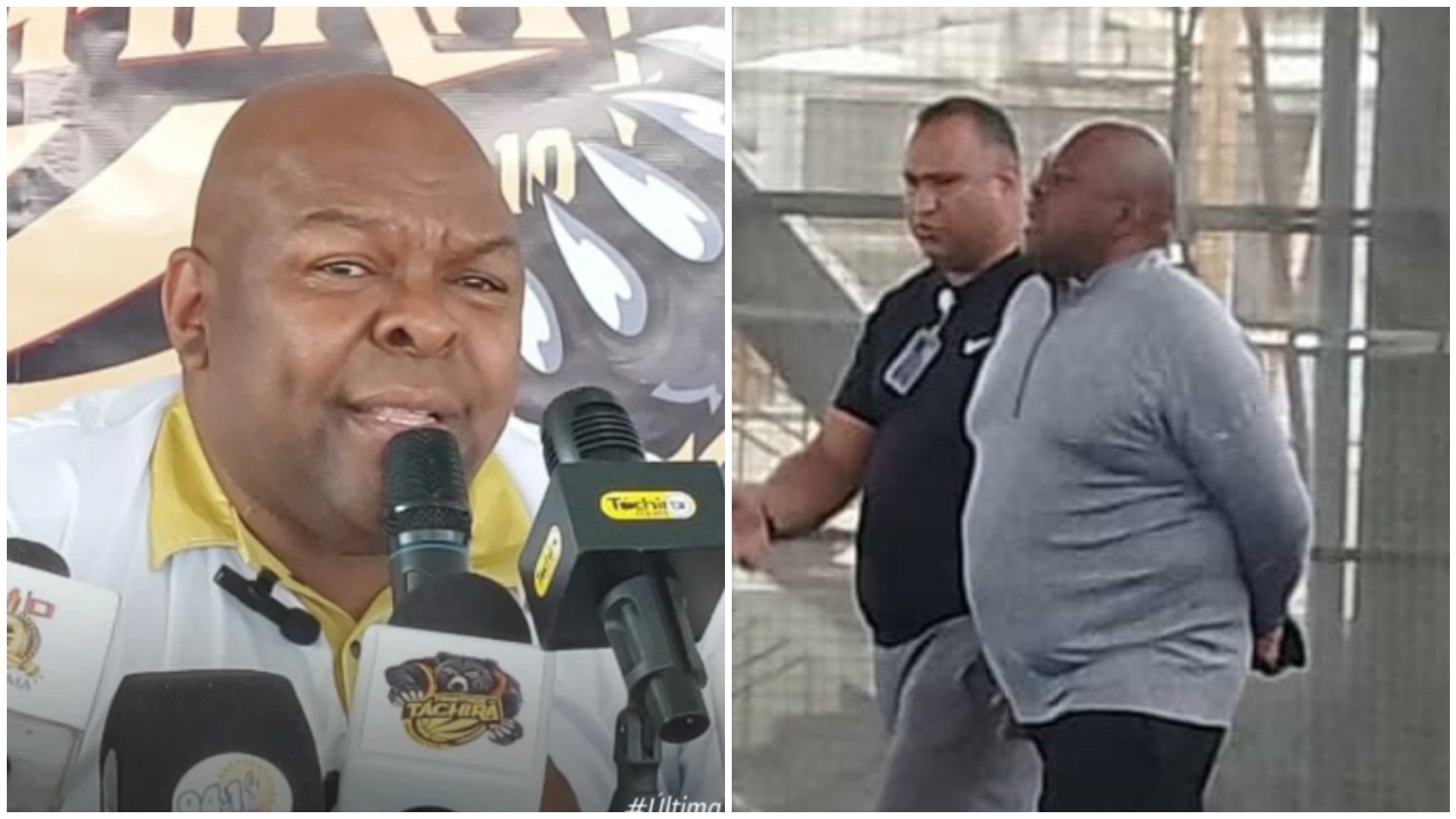 Alexander 'Mimou' Vargas, exbasquetbolista y colaborador del régimen de Venezuela - Fotos: X