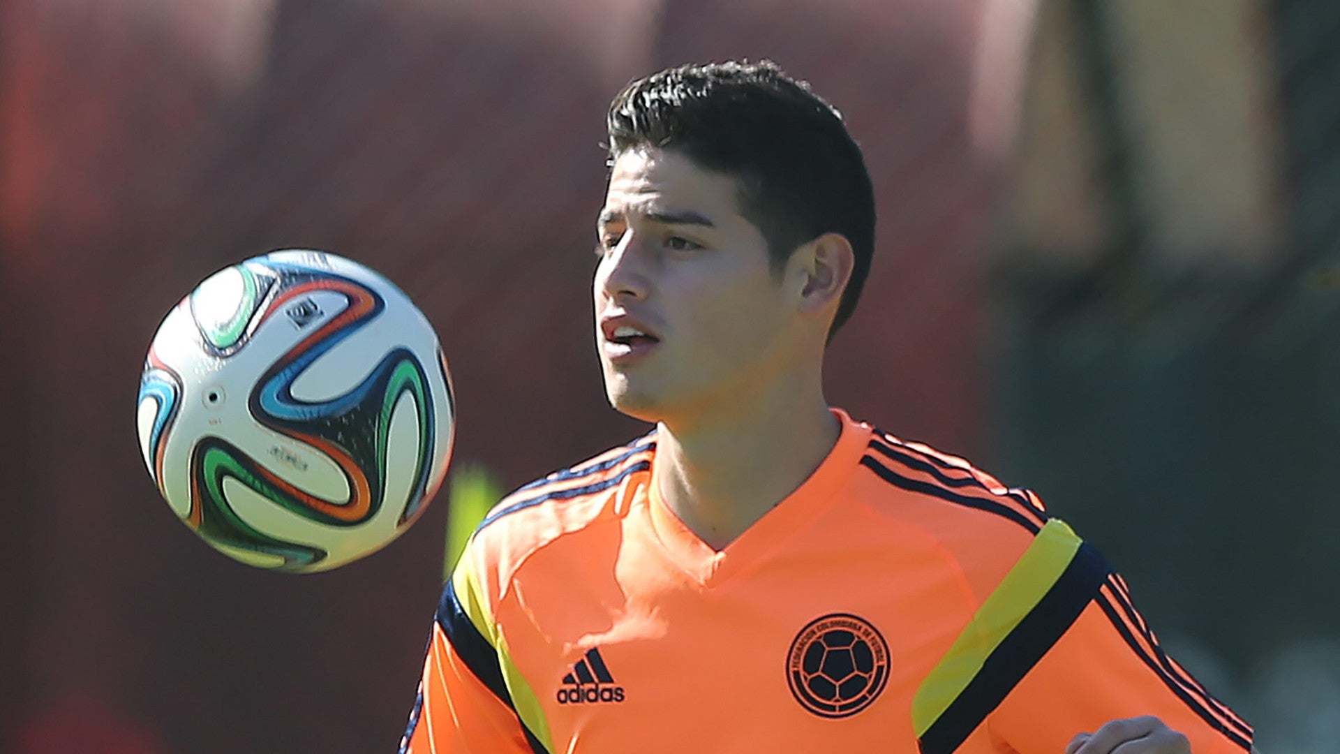 James Rodríguez, jugador de la selección Colombia - Foto: EFE