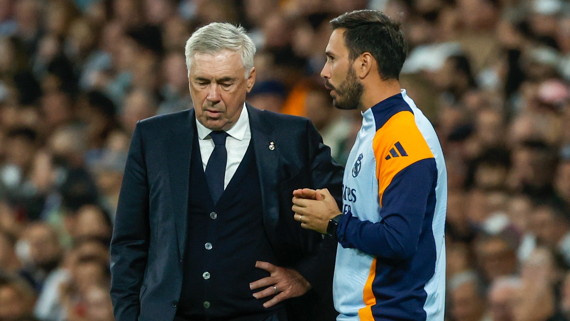 Carlo y Davide Ancelotti | Foto: EFE