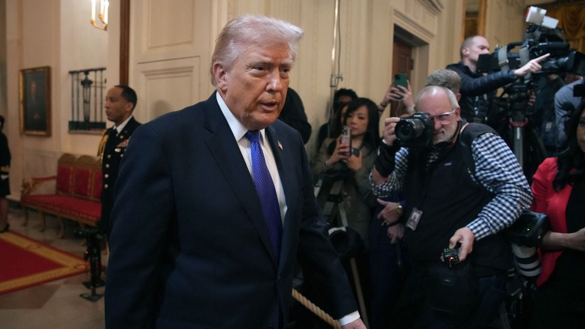 Donald Trump, presidente de EE. UU. (AFP)