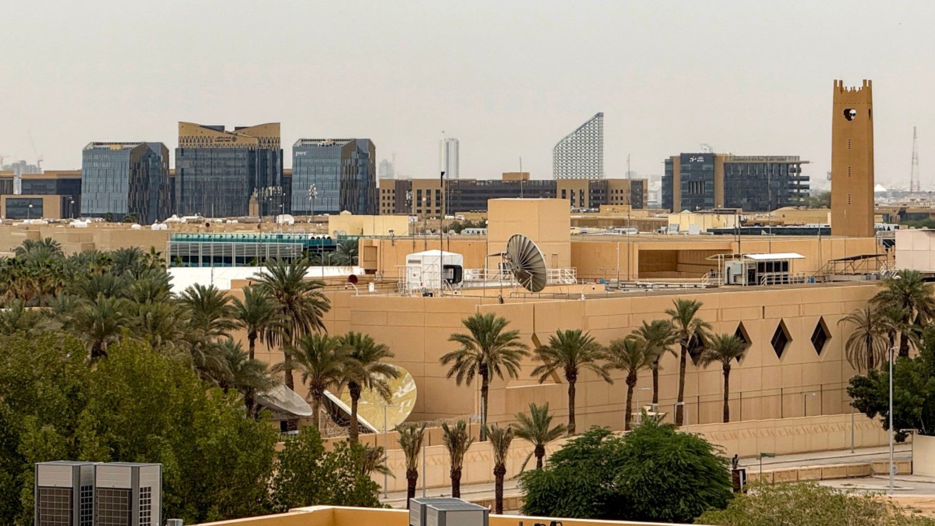 Embajada de EE. UU. en Riad, Arabia Saudita - Foto: AFP