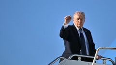 Donald Trump, presidente de EE. UU. (AFP)