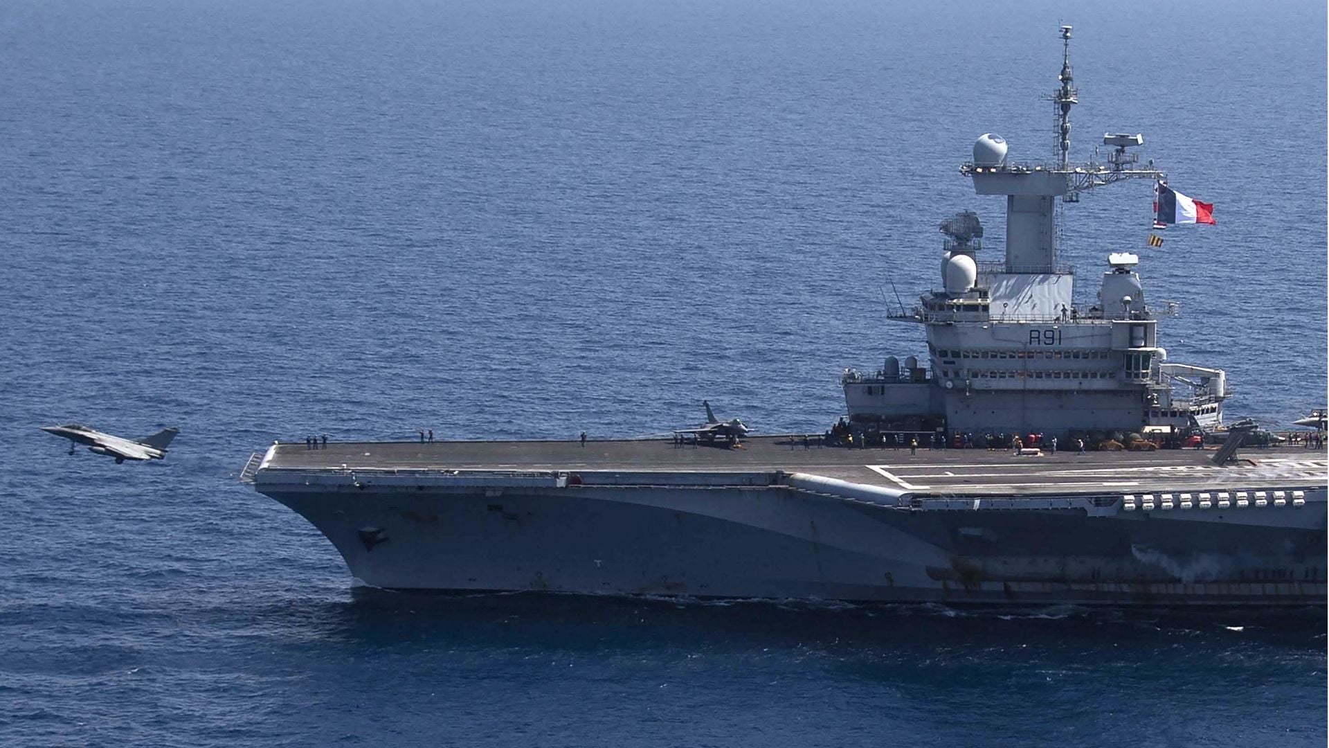 Portaviones Charles de Gaulle - Foto AFP