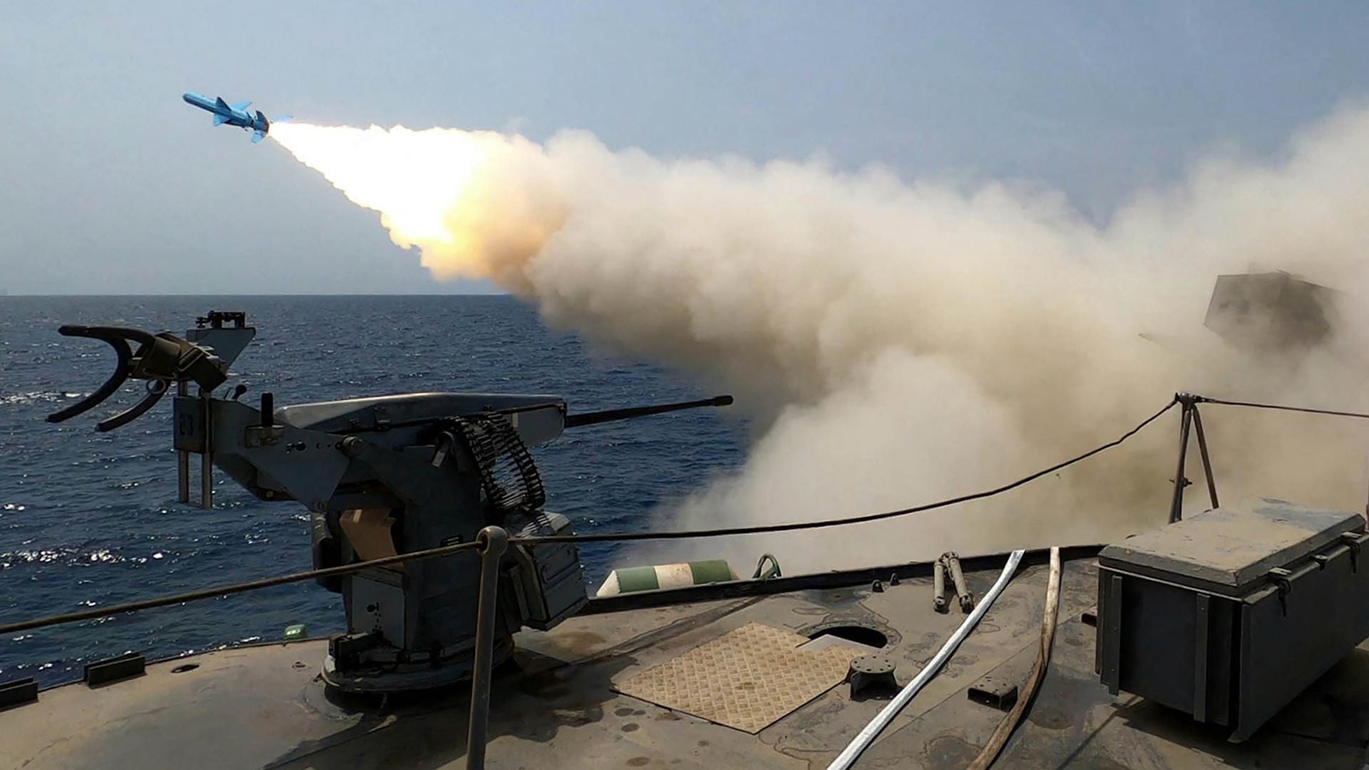 Buque iraní - Foto AFP