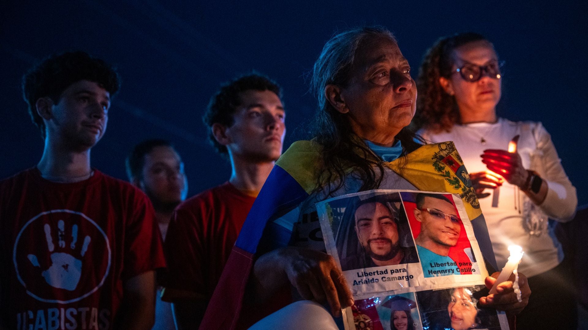 Familiares de presos políticos en Venezuela - Foto AFP