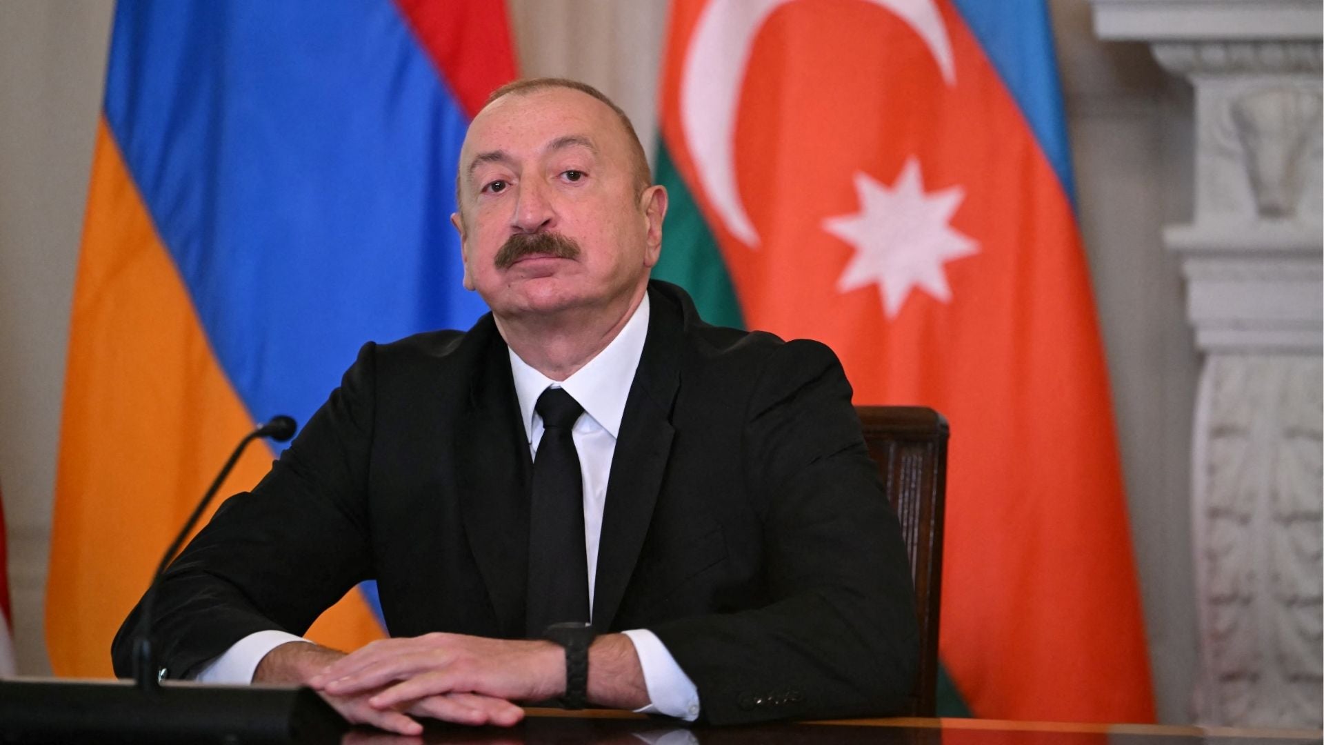 Ilham Aliyev, presidente de Azerbaiyán - Foto AFP