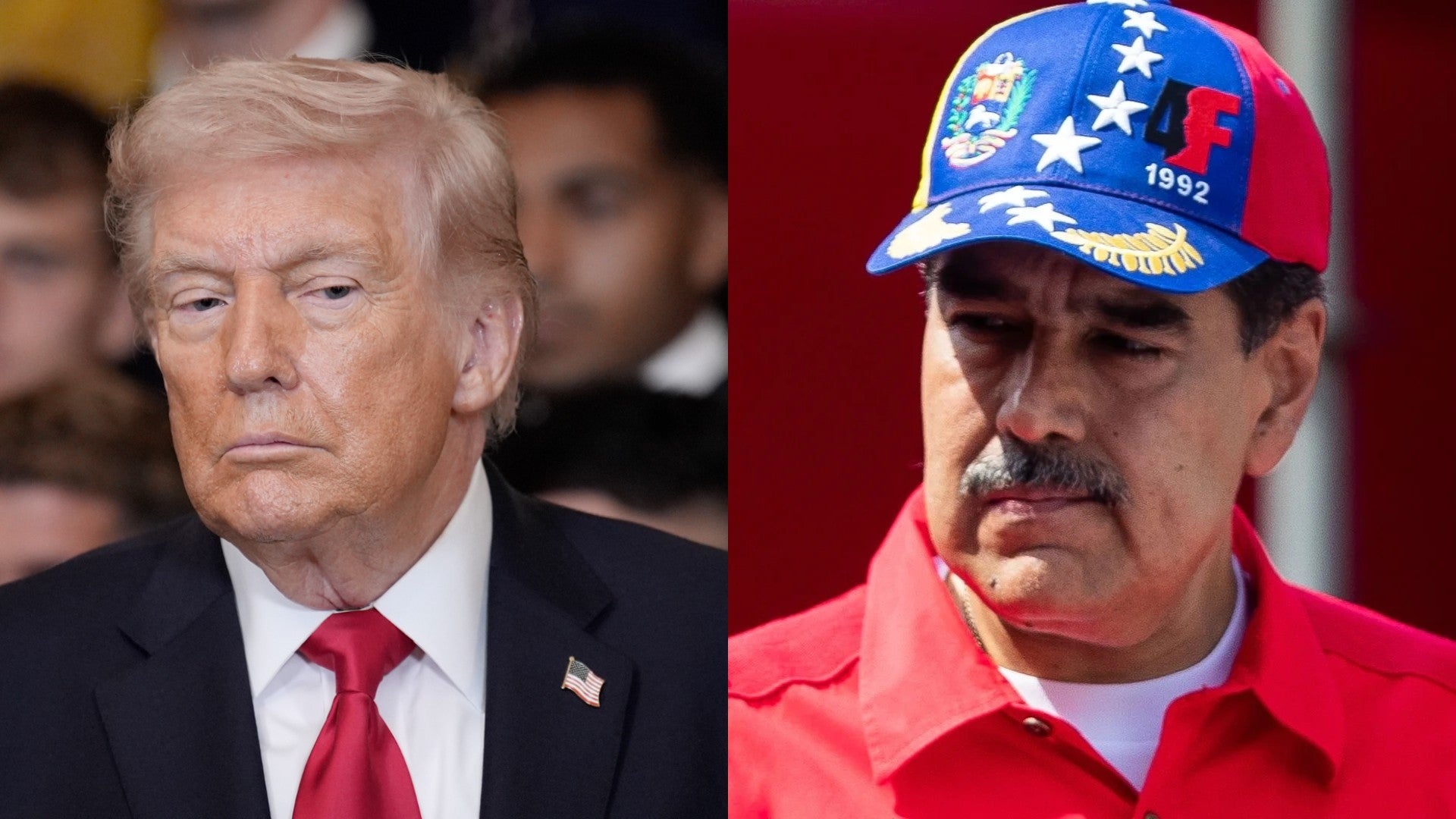 Donald Trump y Nicolás Maduro | Foto: EFE