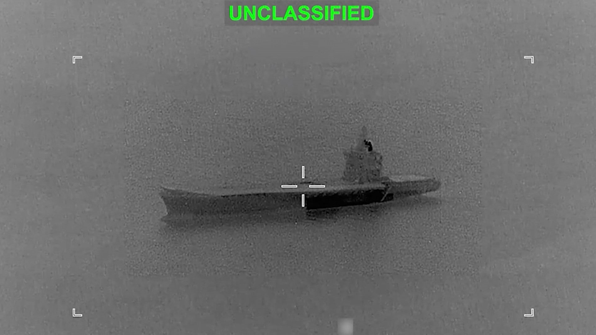 Ataque a un buque | Foto: Comando Central de Estados Unidos-AFP