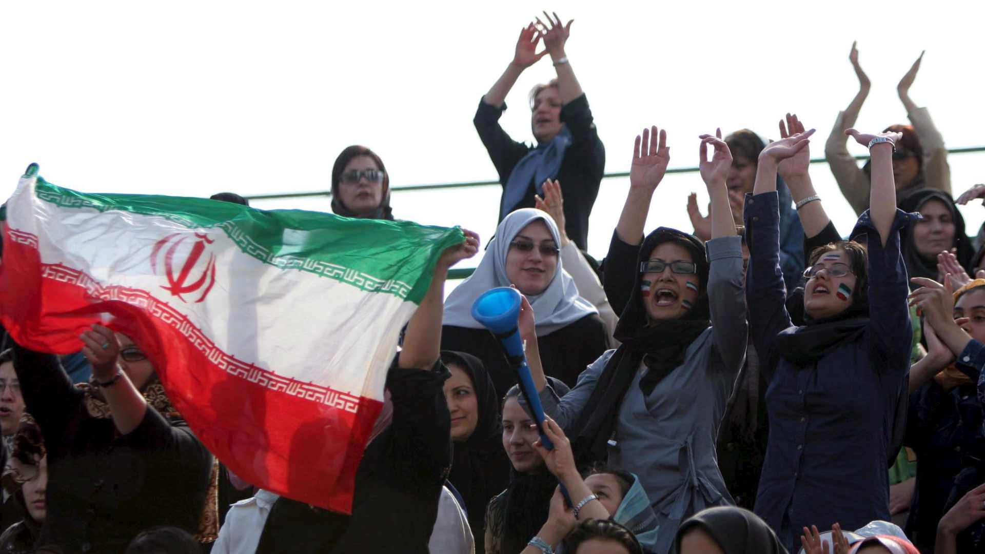 Fútbol en Irán - AFP