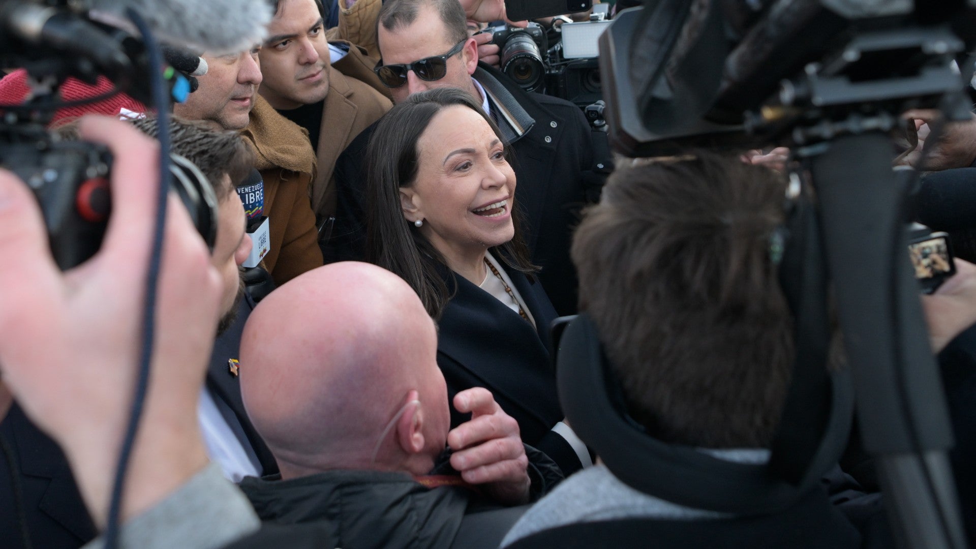 María Corina Machado, Premio Nobel de la Paz y líder de la Democracia en Venezuela - Foto: EFE