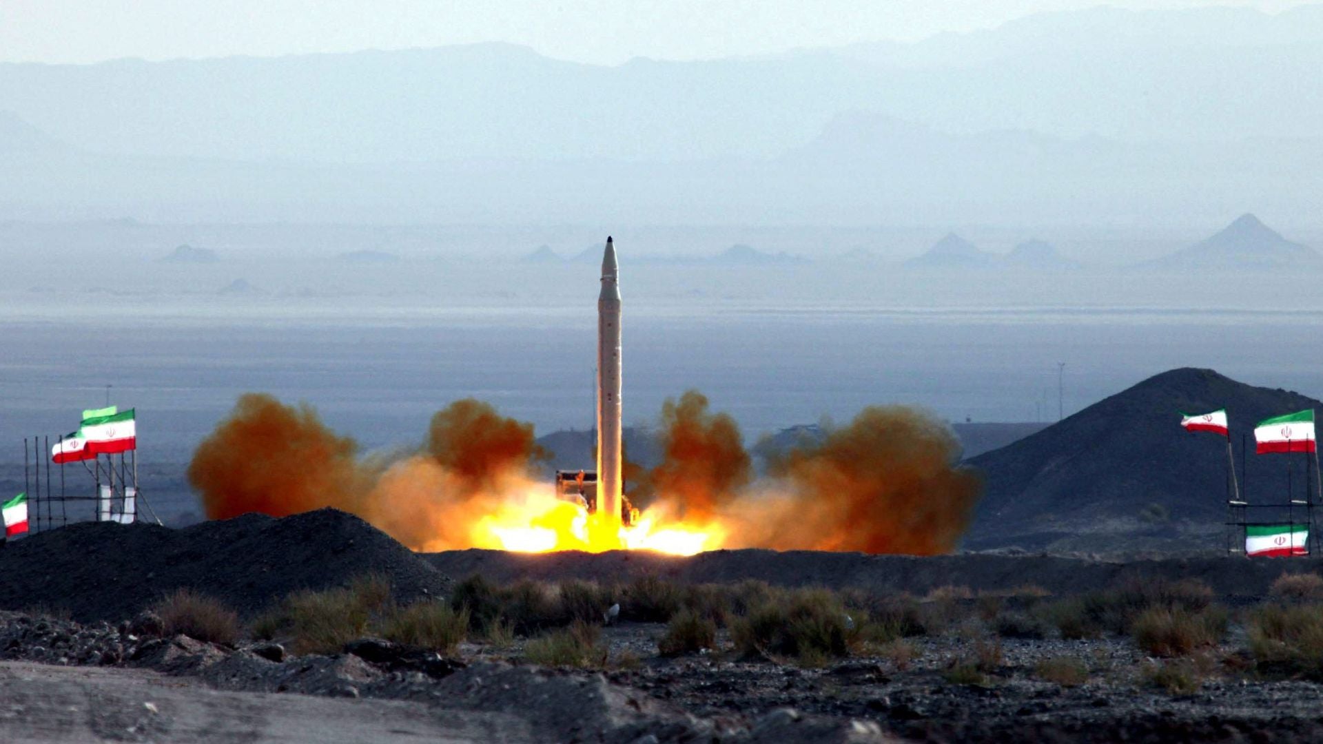 Misil del régimen de Irán - Foto EFE