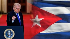 Donald Trump, presidente de EE. UU.