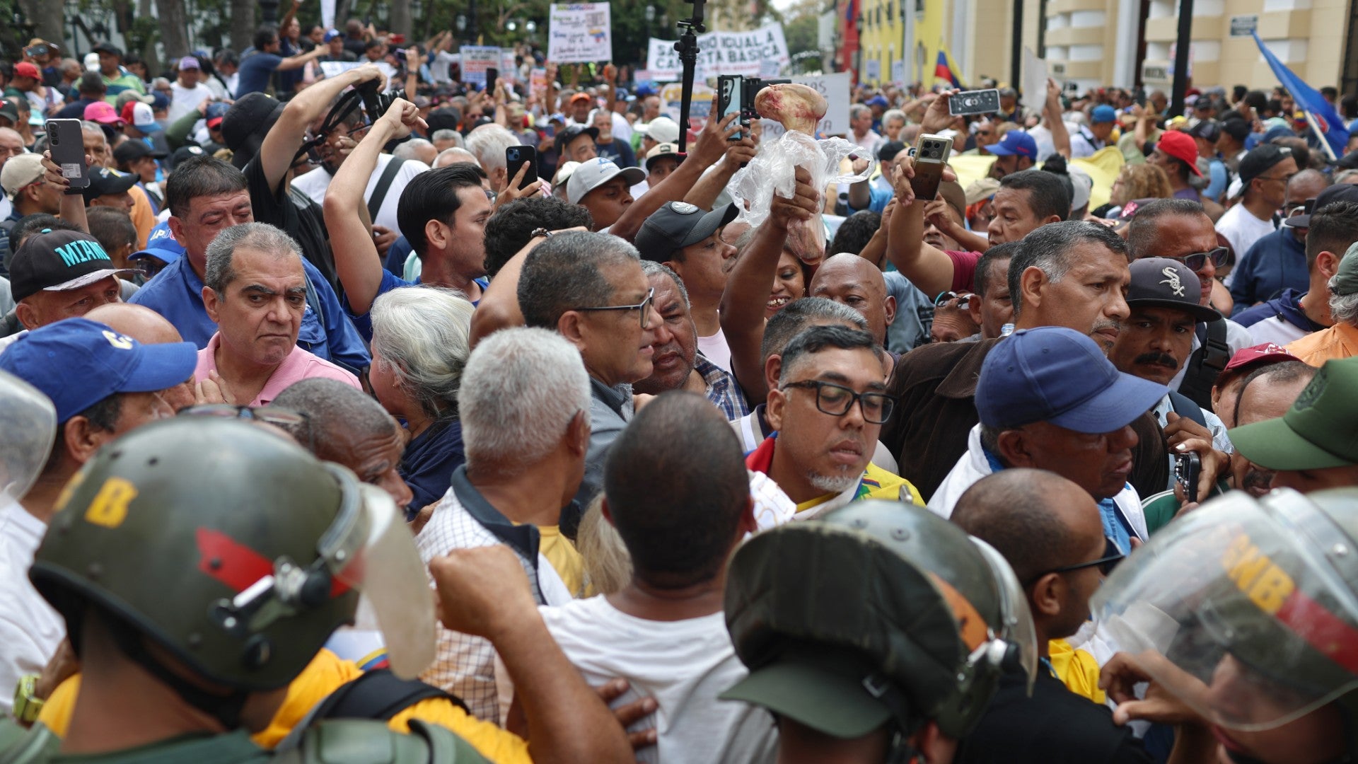 Protesta en Caracas, Venezuela - Foto: EFE