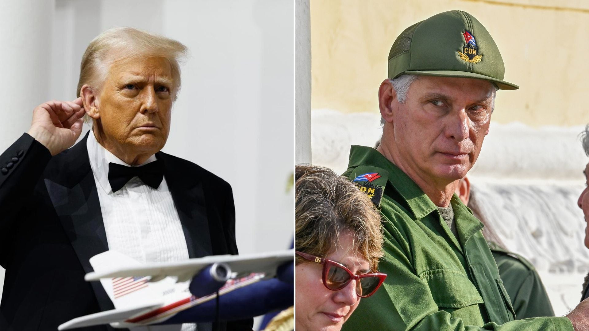 Donald Trump y Miguel Díaz-Canel | Fotos EFE