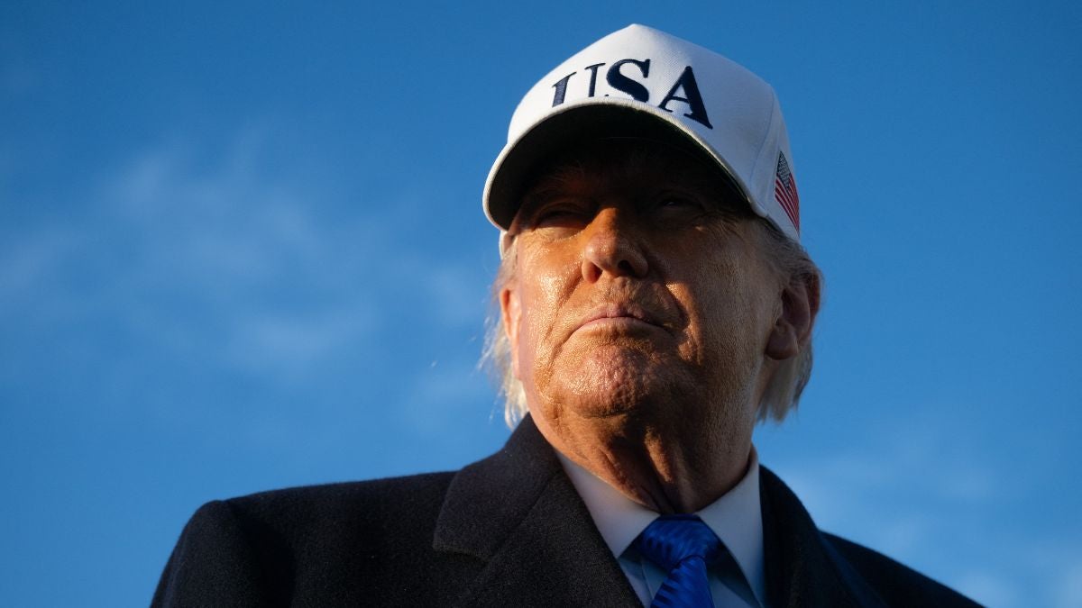 Donald Trump, presidente de EE. UU. (AFP)